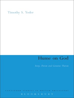 cover image of Hume on God